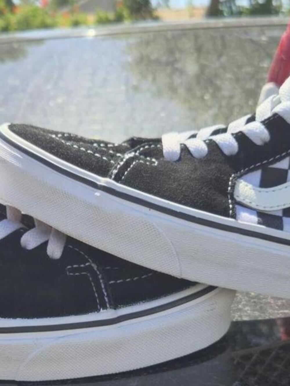 Vans Sk8-Hi x David Bowie 2019 Diamond Dogs High-Top Sneakers Womens Size 7